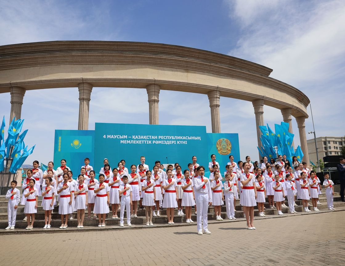 Таразда Мемлекеттік рәміздер күніне арналған жиын өтті