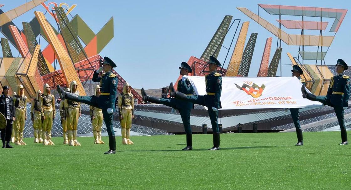 Торжественное открытие этапа 5-х армейских международных игр состоялось на военной базе в Казахстане (фото)