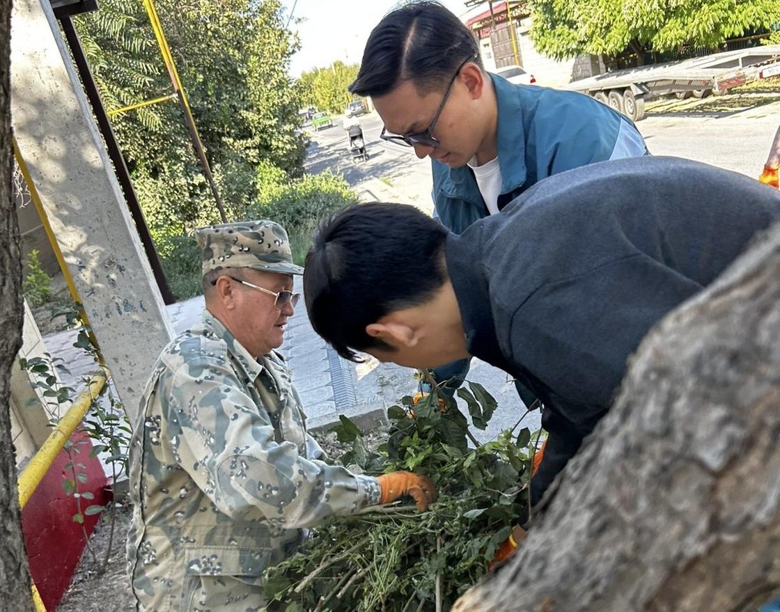 Участники экомероприятия