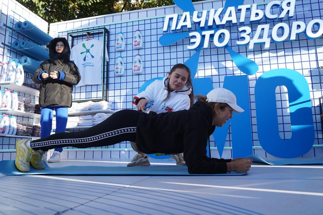 Марафон Almaty Marathon при поддержки Omo