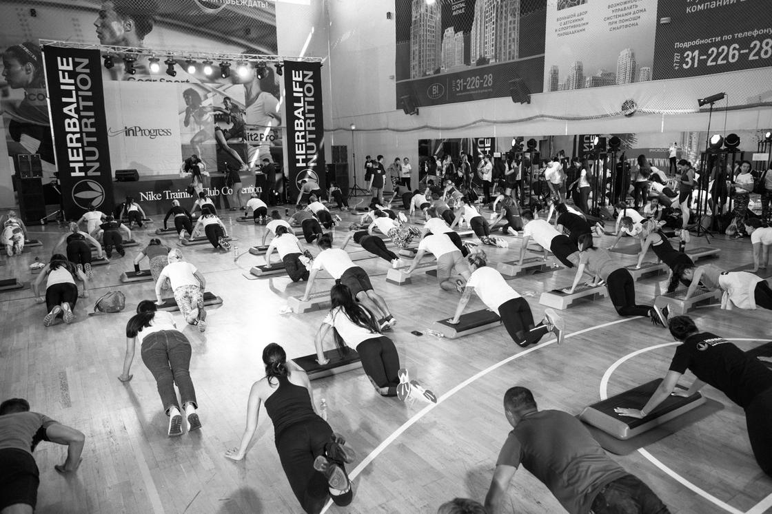Фитнес-выходные в рамках ежегодной конвенции Nike Training Club