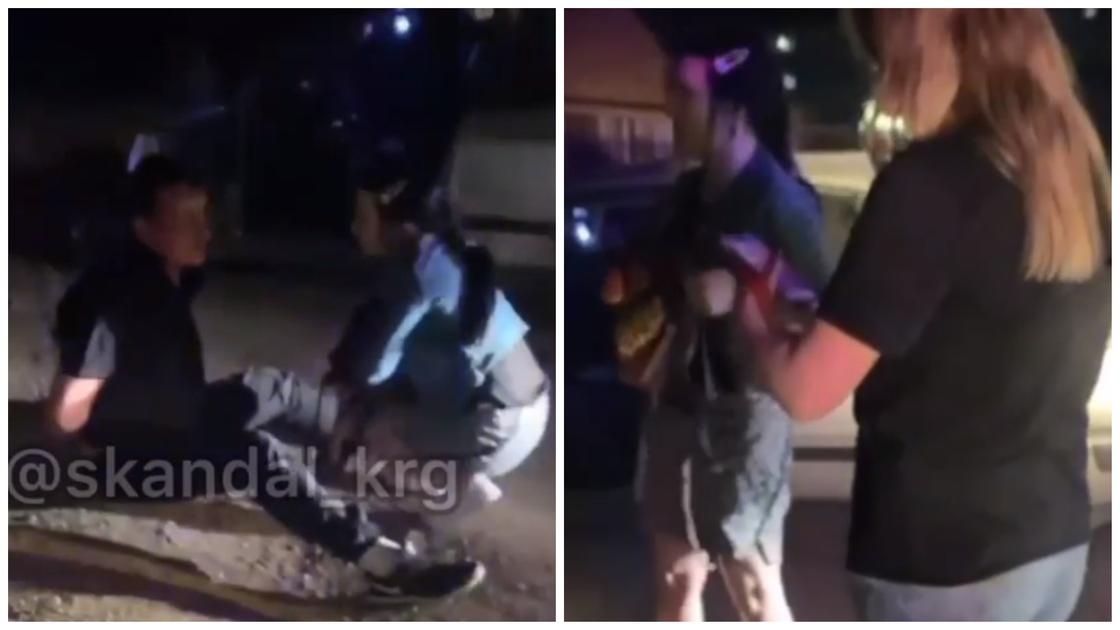 Пьяный лихач едва не врезался в пешеходов, уходя от полицейской погони в Караганде