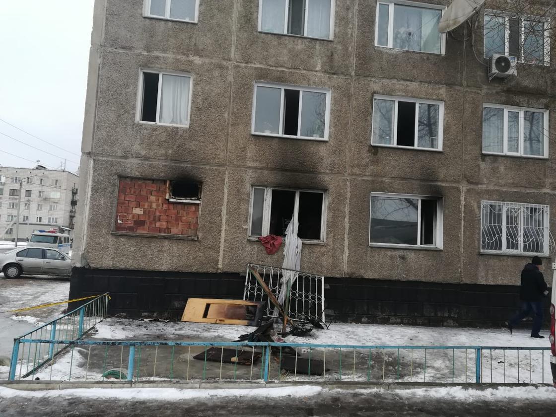 Взрыв прогремел в многоэтажке Павлодара