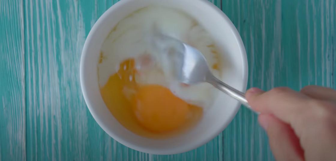 Приготовление лизона из яиц и молока