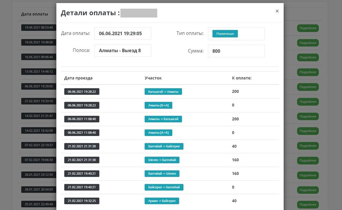 Проверить платную дорогу по номеру автомобиля