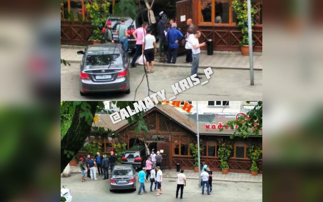 Место происшествия. Фото: instagram.com/almaty_kris_p Место происшествия. Фото: instagram.com/almaty_kris_p