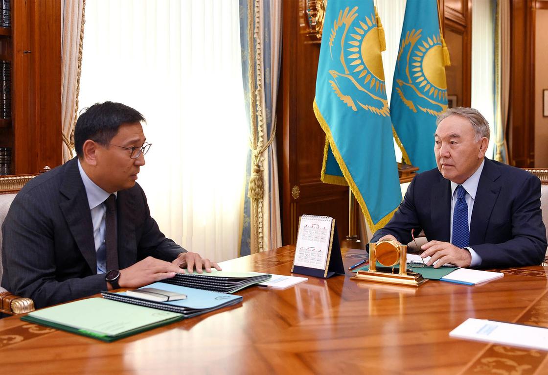 Глава Нацбанка рассказал Назарбаеву об инфляции