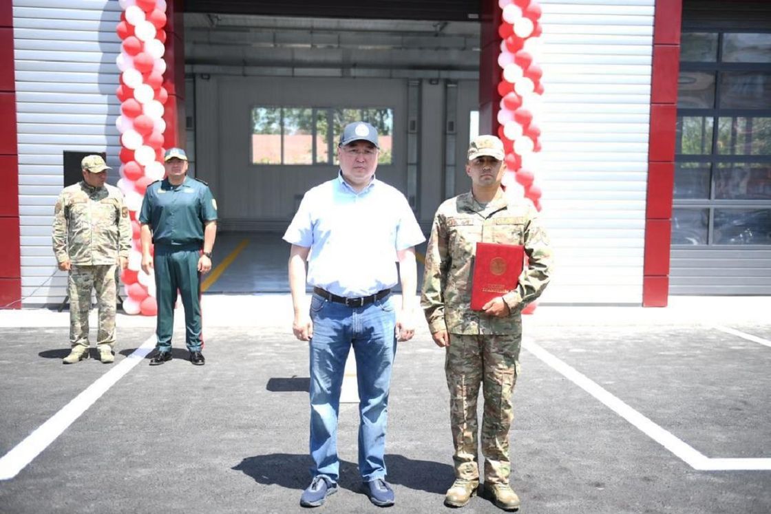 Новое пожарное депо в Талгаре