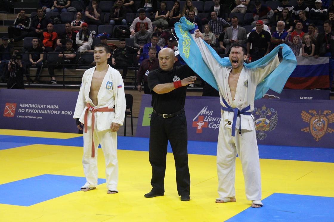 Казахстанские спортсмены успешно выступили на чемпионате мира по рукопашному бою