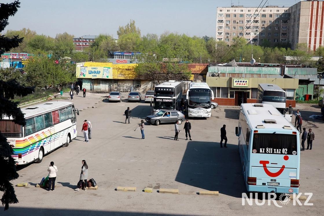 21.04 На автовокзале «Сайран» снесли пристройки после визита акима Алматы