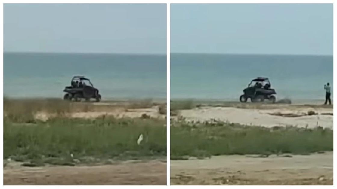 Двое сотрудников полиции наказаны за дрифт на электромобиле в Актау (видео) Двое сотрудников полиции наказаны за дрифт на электромобиле в Актау (видео)