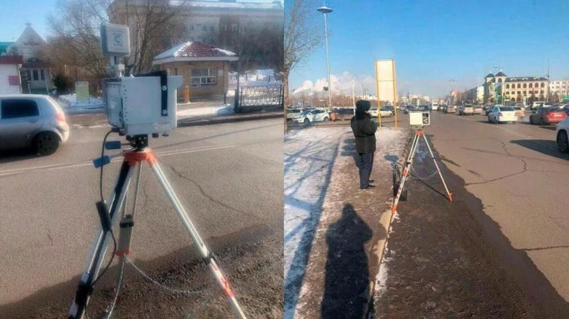 Фотографии радара «Крис-П» в Астане не на шутку встревожили водителей