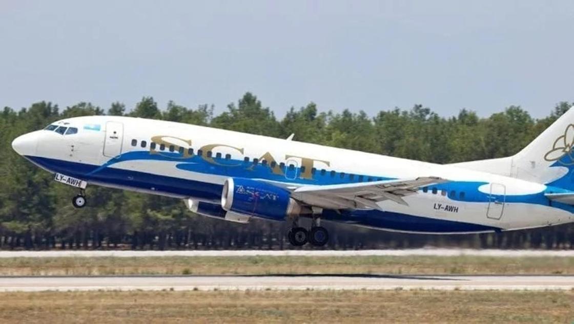 Хвост самолета задел полосу во время приземления в аэропорту Алматы