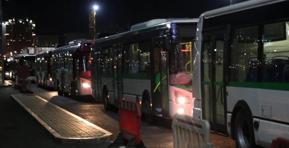 Информацию о забастовке водителей прокомментировали в Astana LRT