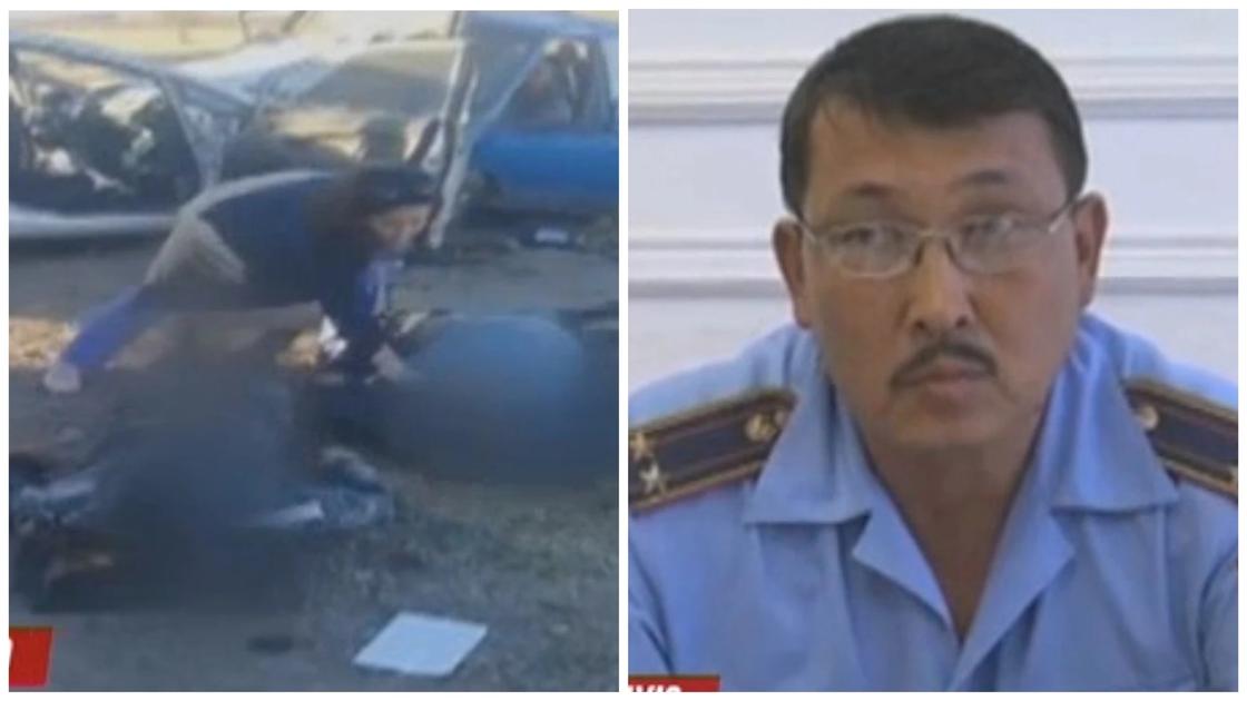 Начальник колонии и его водитель погибли в страшной аварии в Таразе Начальник колонии и его водитель погибли в страшной аварии в Таразе