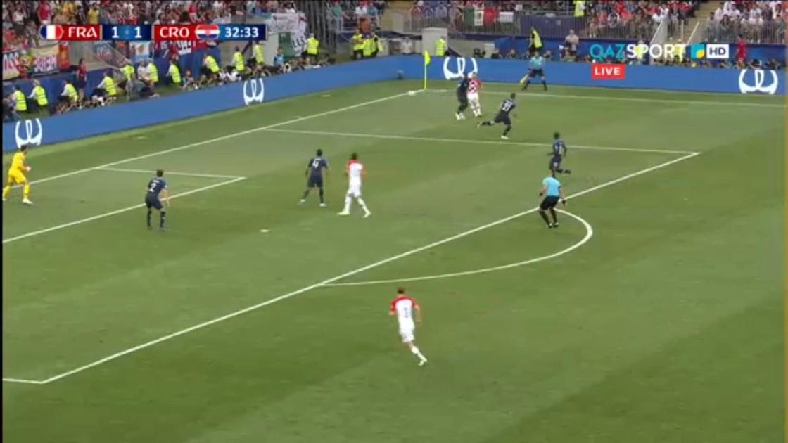 Хорваты забили ответный счет в ворота Франции