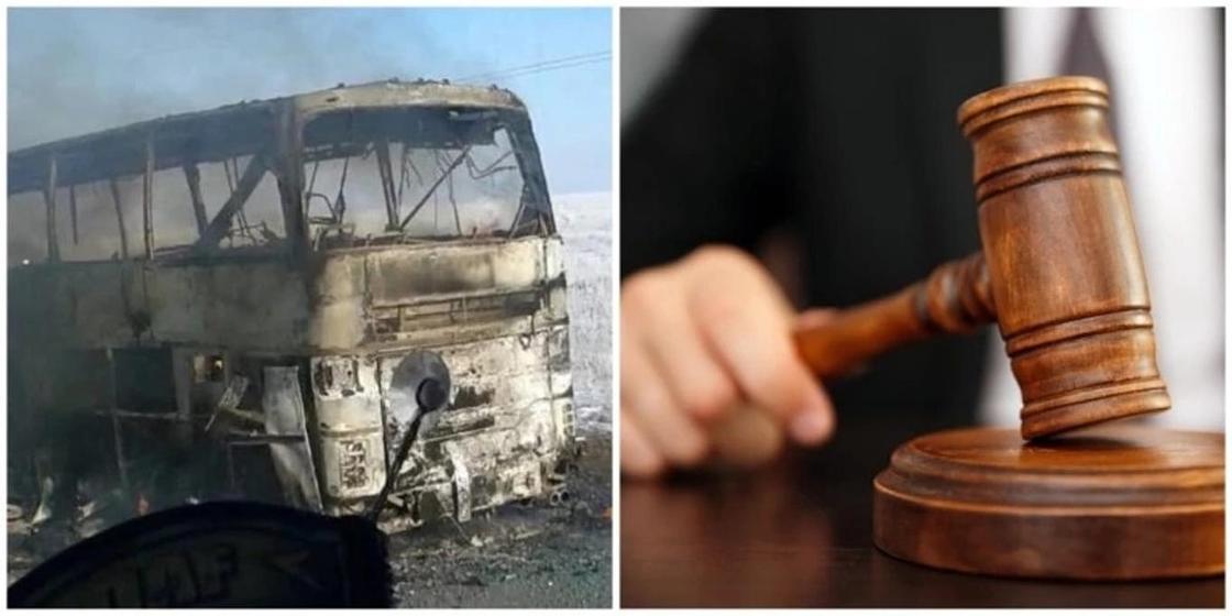 По делу о сгоревшем автобусе, где погибли 52 узбекистанца, вынесли приговор в Актобе