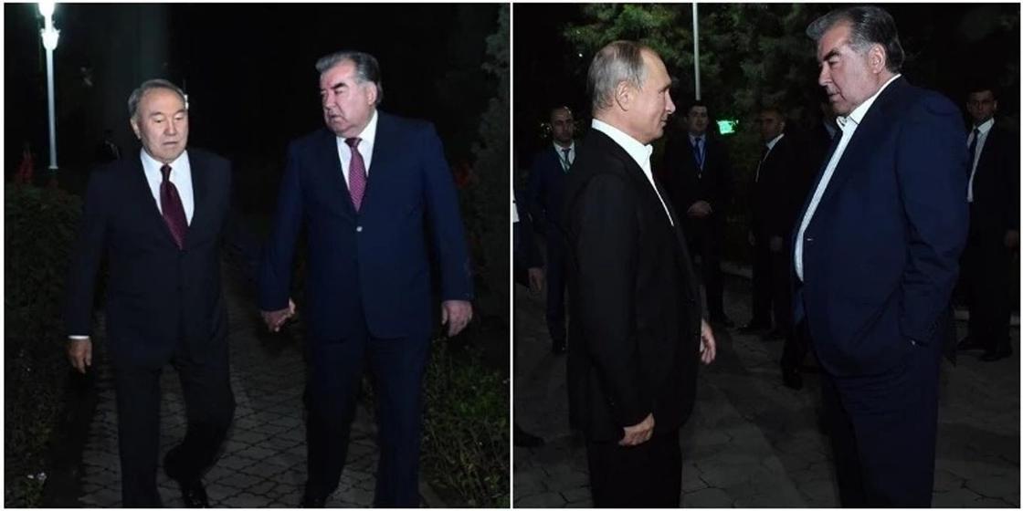 Рахмон показал Назарбаеву, Путину и Лукашенко свои арбузы (фото, видео)