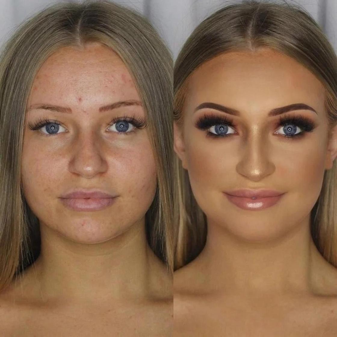 Резко изменилось лицо. Макияж до и после. Профессиональный макияж. Девушки до и после макияжа. Красивый макияж до и после.