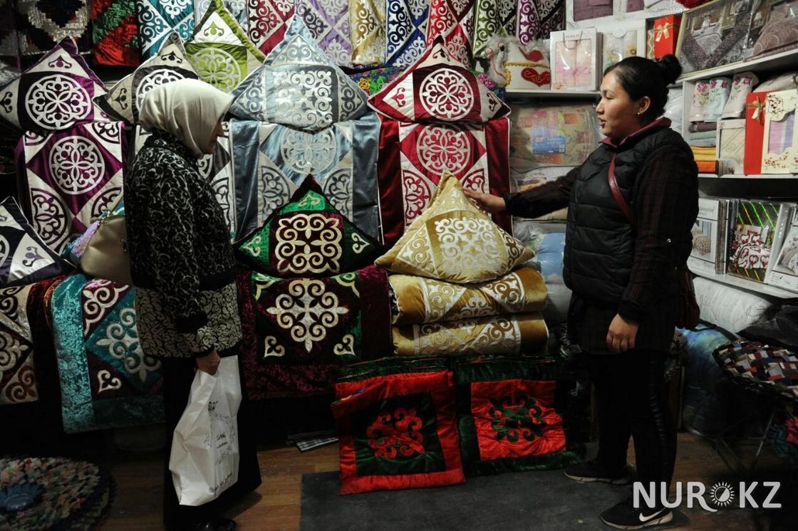 Түркістандағы "Қуаныш" базары. Фото: NUR.KZ