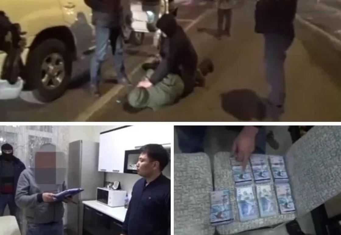 Высокопоставленные полицейские задержаны в Акмолинской области (видео) Высокопоставленные полицейские задержаны в Акмолинской области (видео)