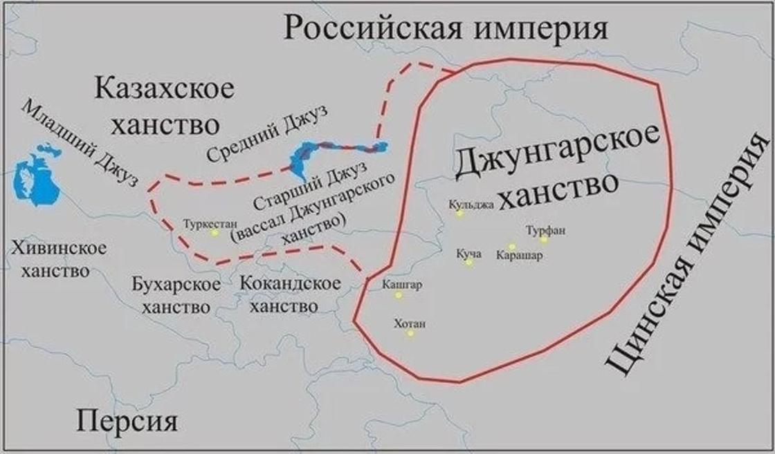 Как жили враги казахов: Джунгарское ханство и история его существования