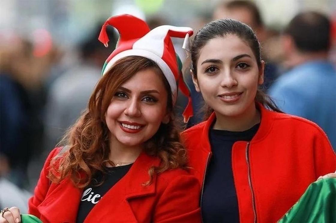 Девушки из Ирана без паранджи на ЧМ 2018