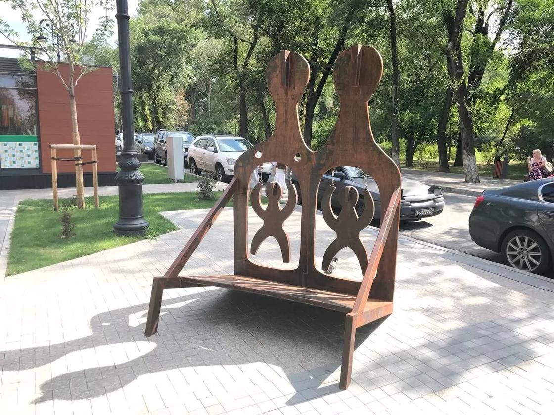 Еще три арт-объекта появились в Алматы (фото, видео)