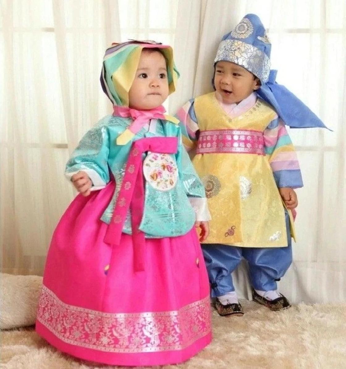 Как называется корейская национальная одежда для детей, мужчин и женщин