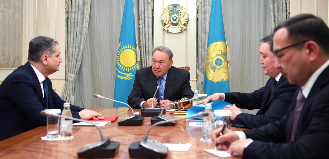 Назарбаев встретился с с председателем Коллегии Евразийской экономической комиссии