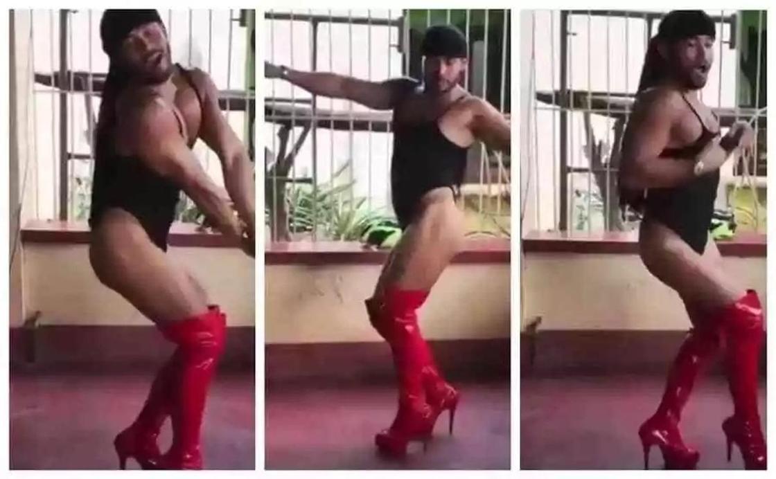 Откровенный танец мужчины на высоких каблуках вызвал бурное обсуждение у пользователей сети