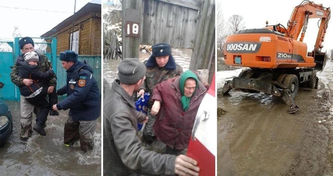 Более 70 домов подтоплены в Семее (фото) Более 70 домов подтоплены в Семее (фото)