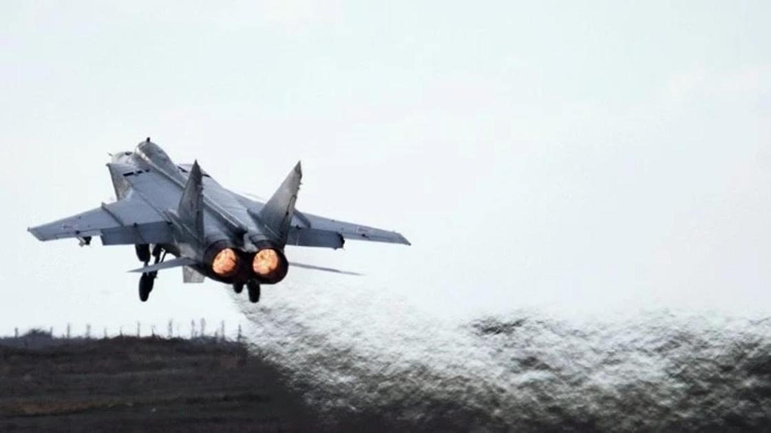 Истребитель Миг-31 разбился в России