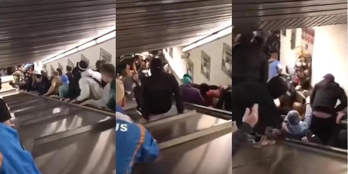"Люди истекали кровью": 30 россиян пострадали при обрушении эскалатора в Риме (видео)