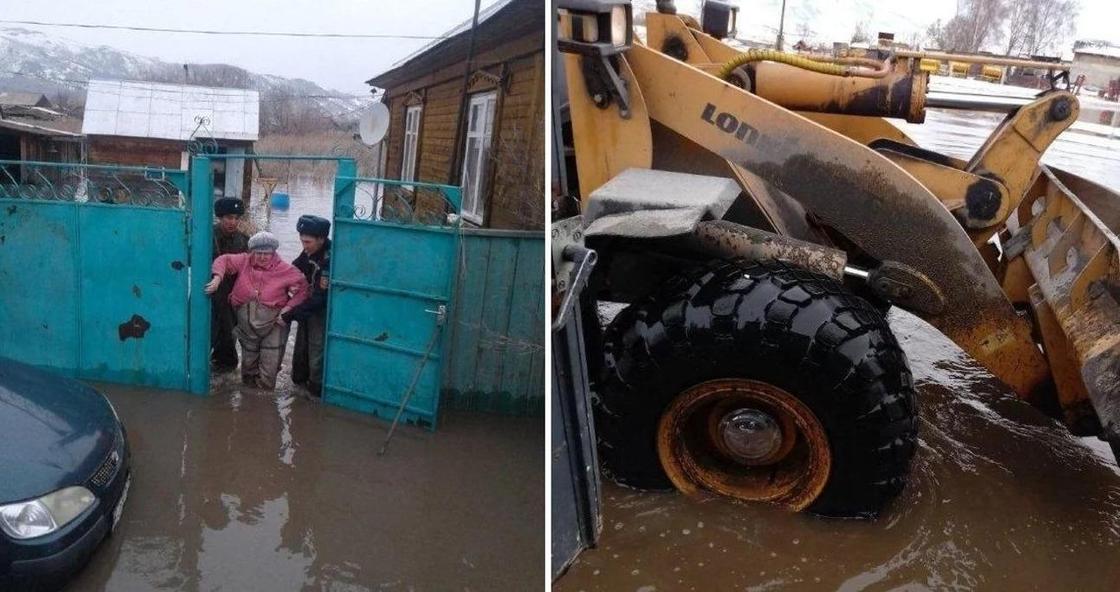 Более 70 домов подтоплены в Семее (фото, видео) Более 70 домов подтоплены в Семее (фото, видео)