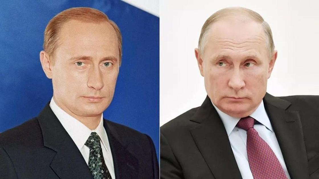 Как менялся Путин за 18 лет у власти. Фотографии по годам