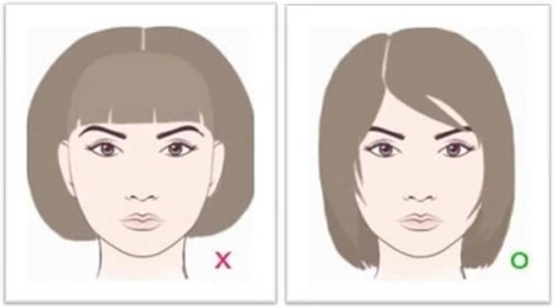 Как изменить прическу чтобы лицо не был круглым