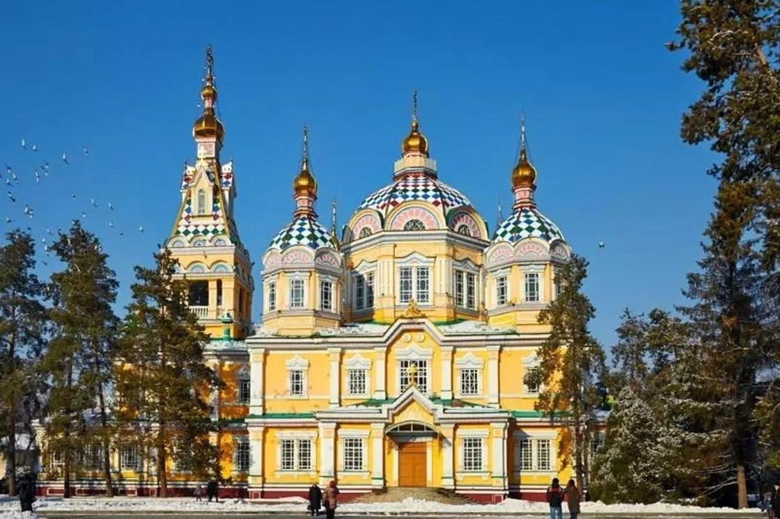 Вознесенский Собор в городе Алматы Вознесенский Собор в городе Алматы
