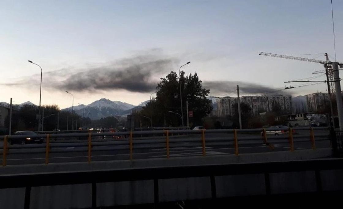 Пожар в известном супермаркете произошел в Алматы