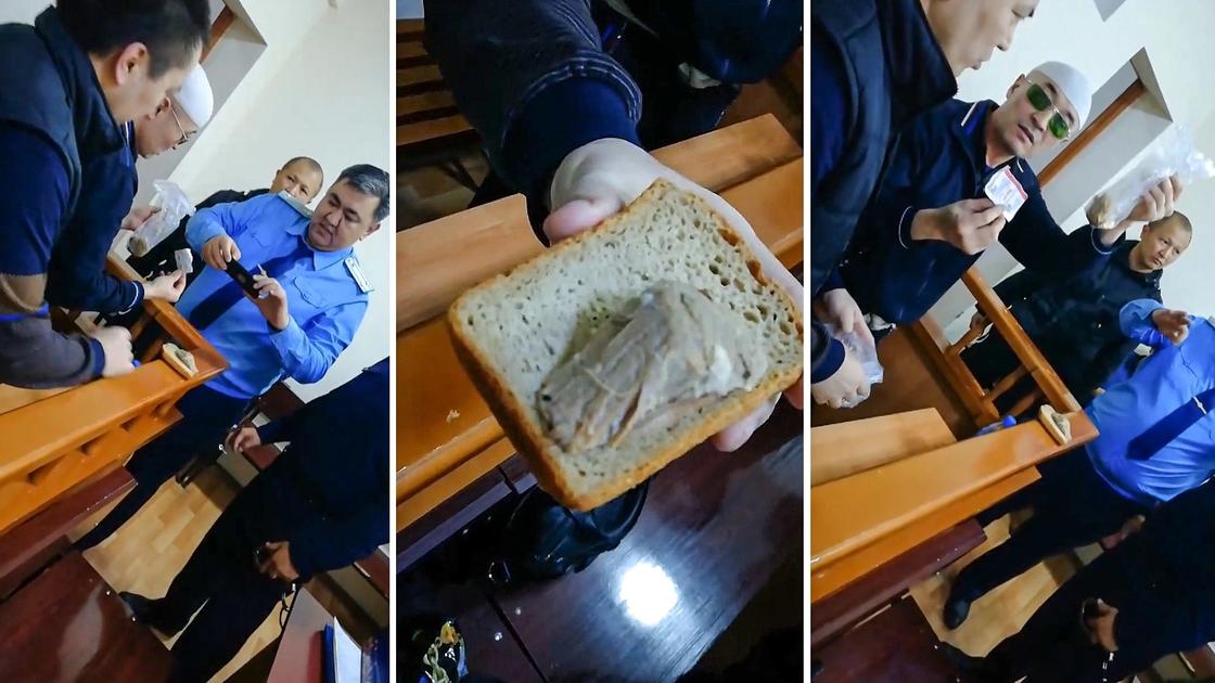Что намазано на хлеб стало интересно прокурору. Скриншот видео Facebook
