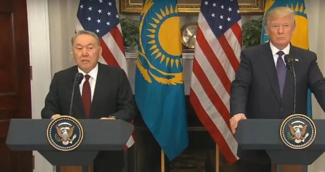 Назарбаев поговорил с Трампом о России, реформах и внуках
