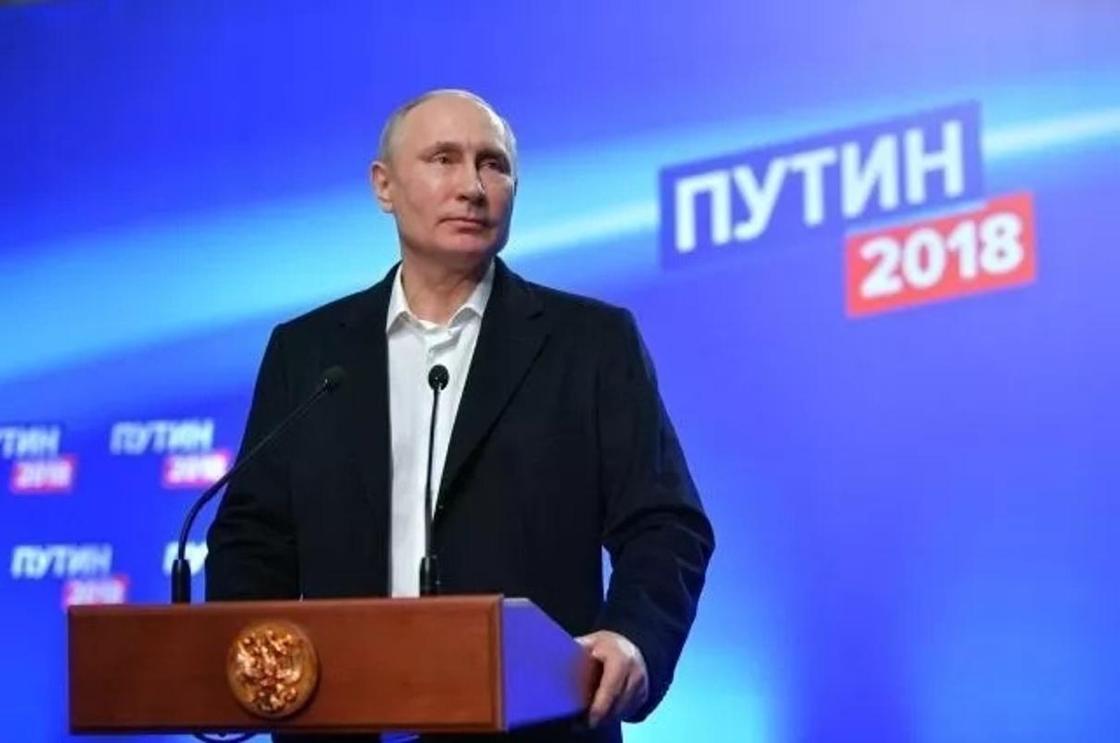 Путин победил на выборах президента России