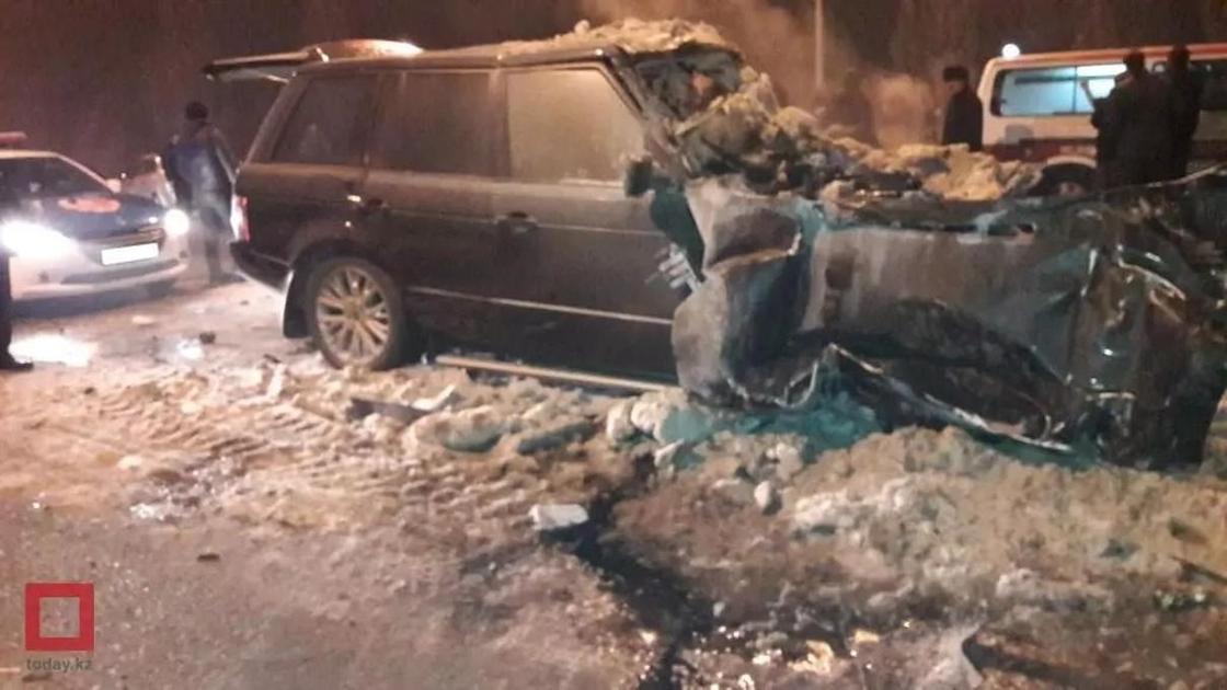 Смертельная авария произошла на трассе Алматы - Талгар (фото)