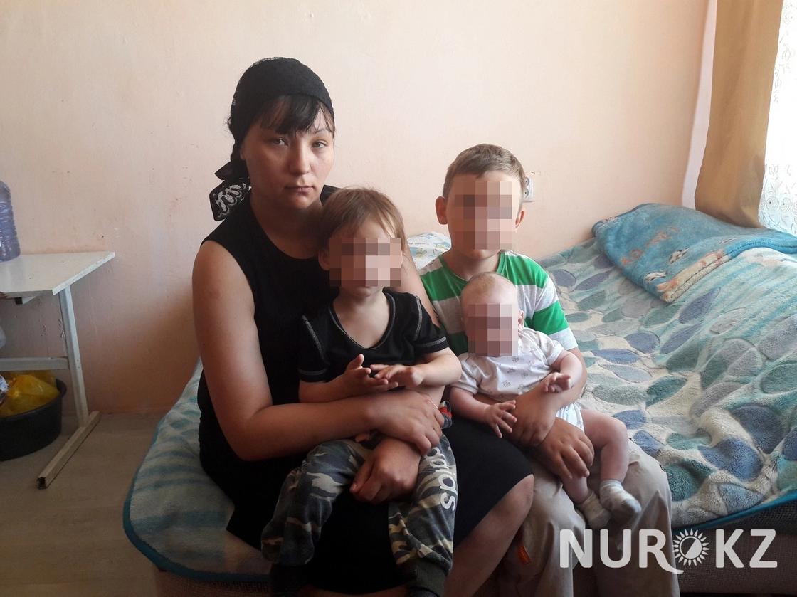 Мать с тремя детьми после гибели мужа выселяют из жилья в Уральске
