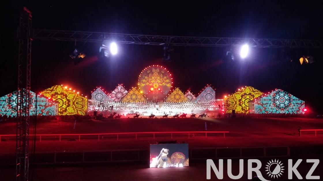 Назарбаев принял участие в открытии III Всемирных игр кочевников