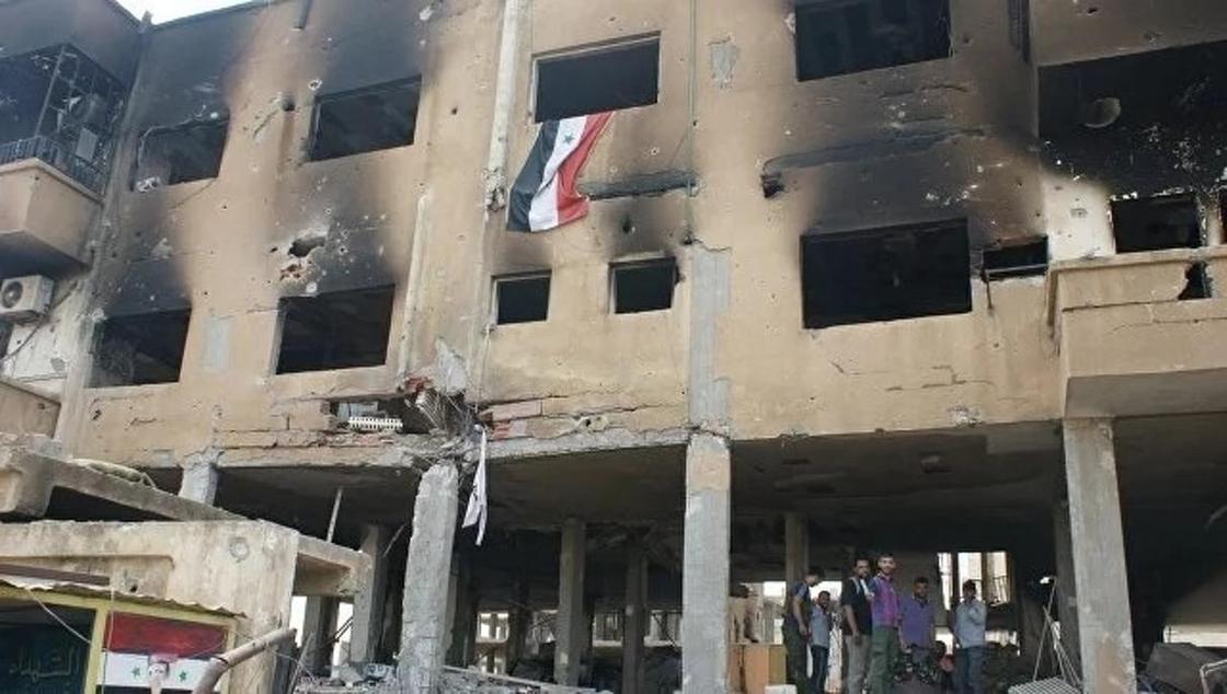 Коалиция США разбомбила деревню в Сирии