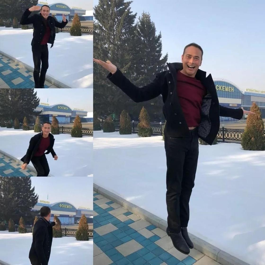 Марк Дакаскос опубликовал фото из Казахстана в своем Instagram