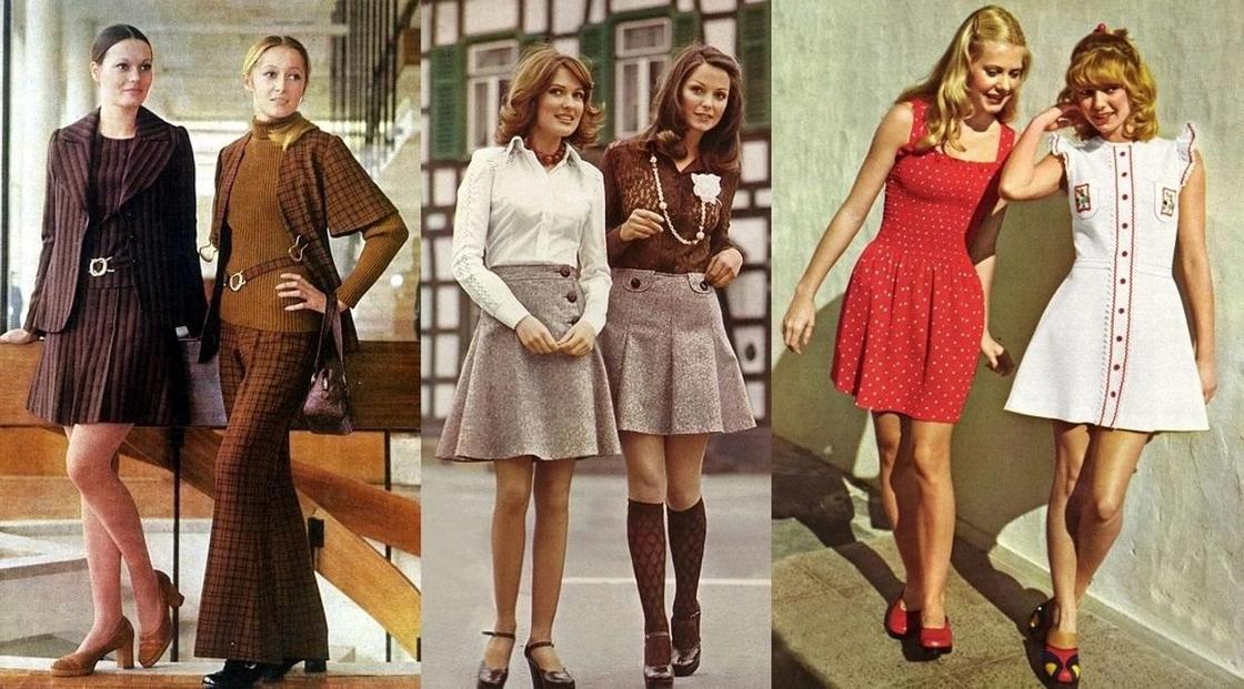 Женская мода 60 70х годов фото