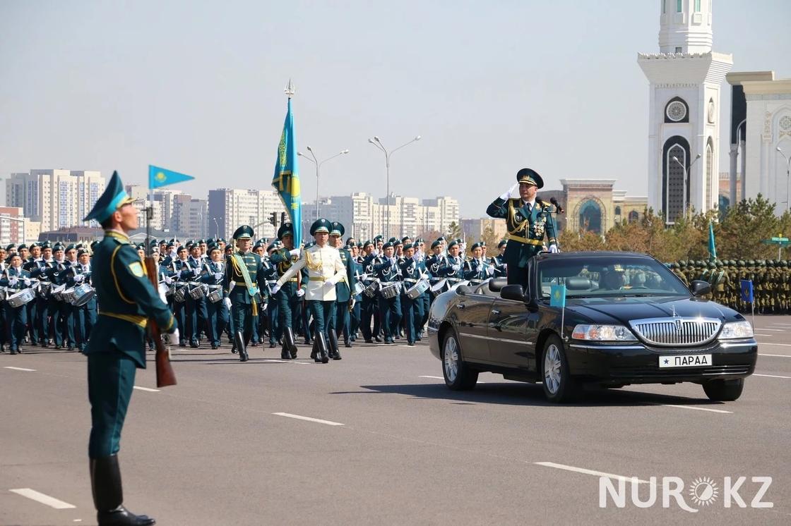 Самый масштабный парад в истории страны прошел в Астане (фото)
