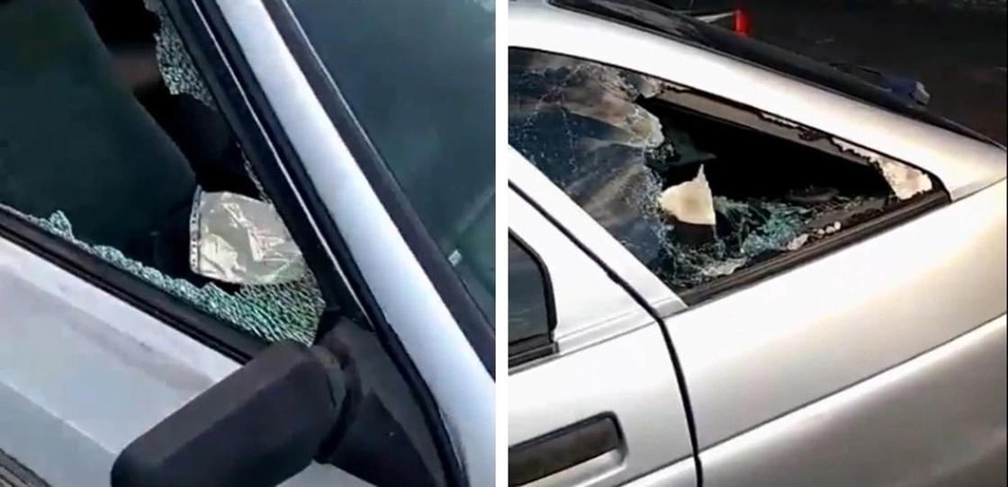 Десять автомобилей разбили неизвестные во дворах Караганды (видео) Десять автомобилей разбили неизвестные во дворах Караганды (видео)